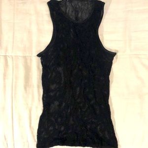 Fish net tank top
